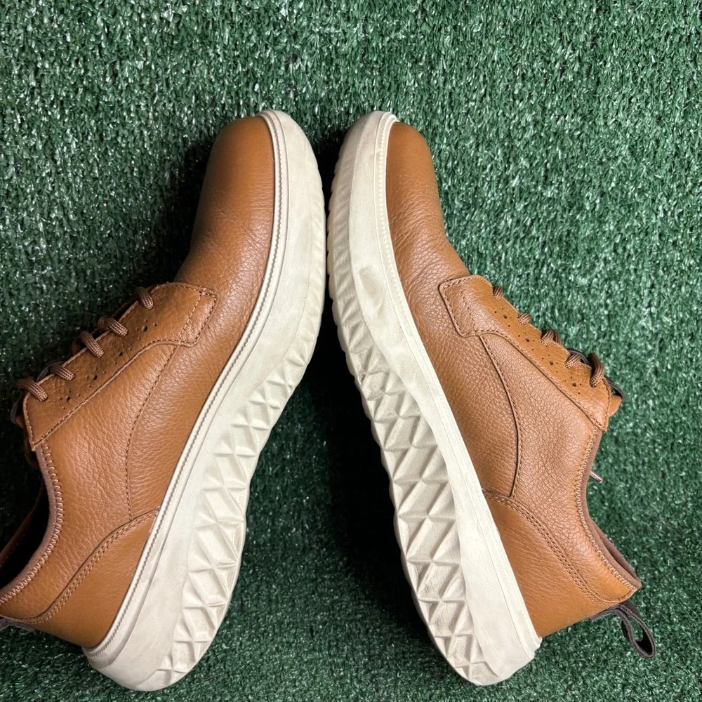 Cole Haan Zerogrand 360 C38509 Leather Oxford Casual Sneaker Brown Mens Sz 11 M
